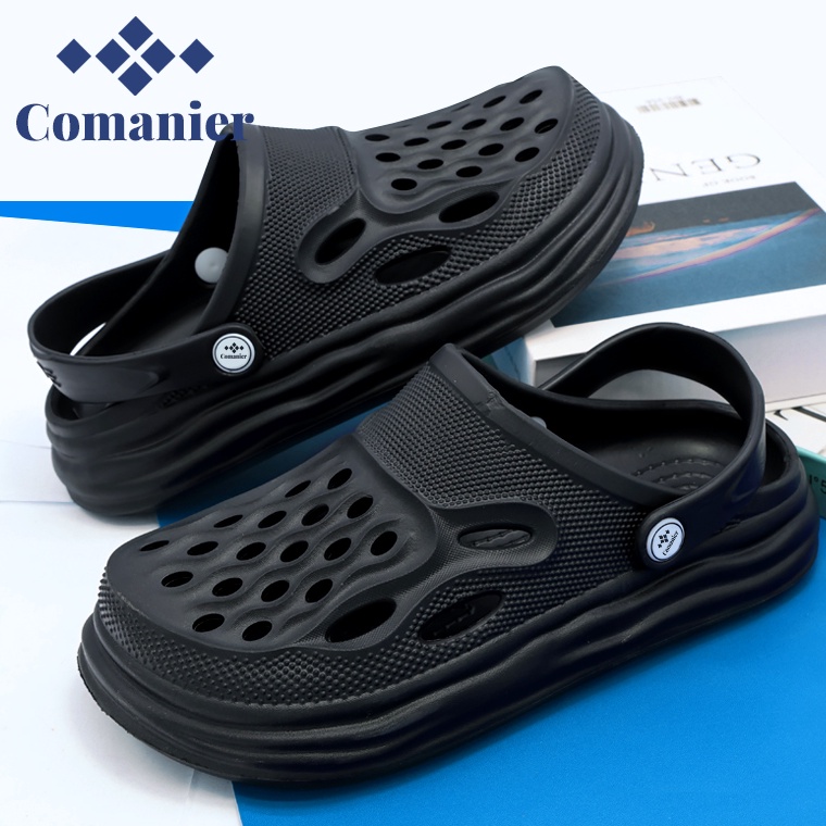 Barang Pilihan Comanier Sandal Slip On Dewasa Pria Sandal Slide Cowok Pria Selop Karet Slipper EVA