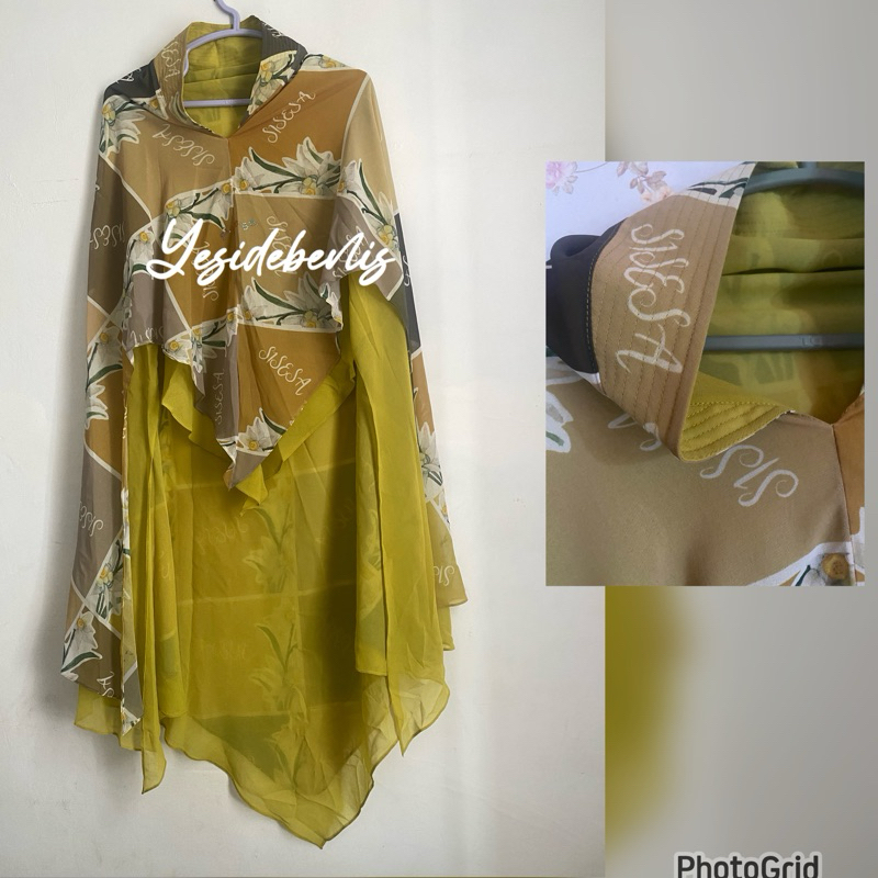 PRELOVED KHIMAR SISESA ORIGINAL