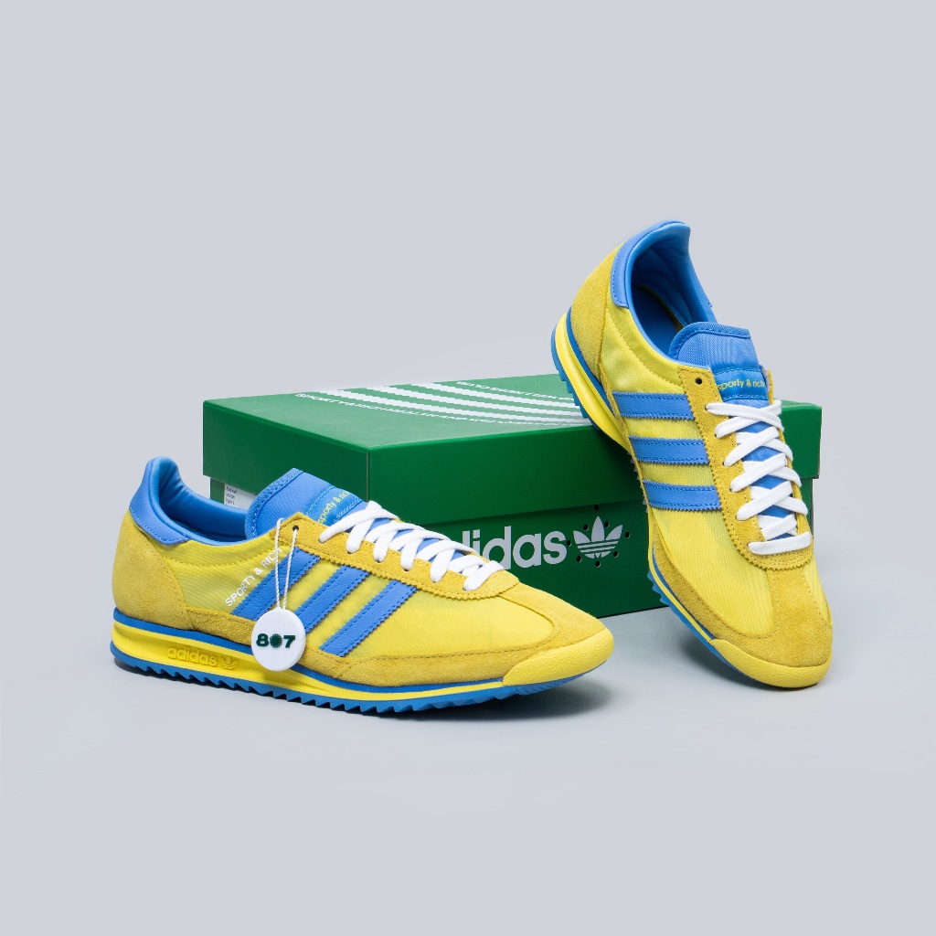 Adidas SL 72 OG Sporty & Rich Sweden Alternate Yellow Blue