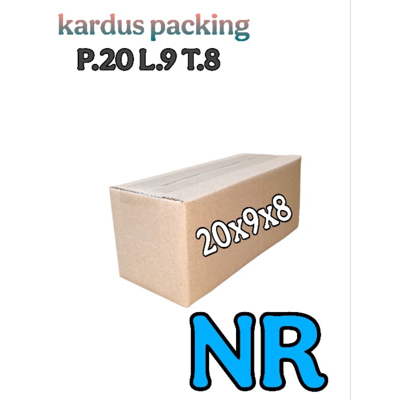 

kardus packing UK 20x9x8 kardus besar kardus kecil
