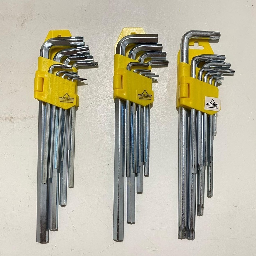 Tren Baru Kunci L Set 9 pcs Hex Set Key By tekiro