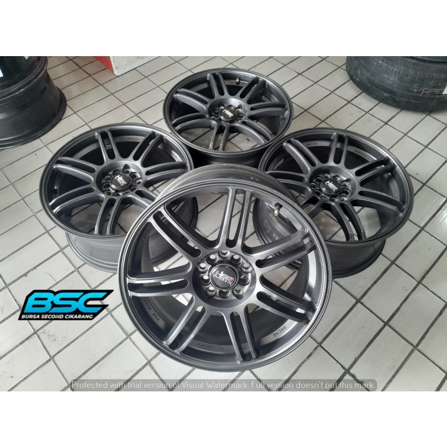 Velg Mobil Second R18 HSR Boon Rpf Pcd 5x100 5x114 Ring 18 Buat CRV Hrv Innova Civic Rush Terios Xpa
