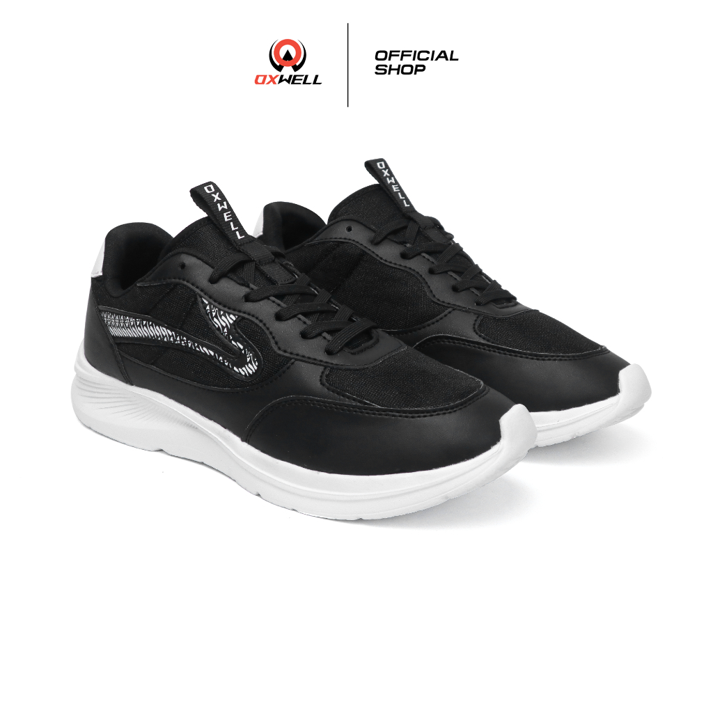 Sepatu Sneakers Olahraga Running Lari Dewasa Brand Lokal Original Oxwell - Hydrolicus