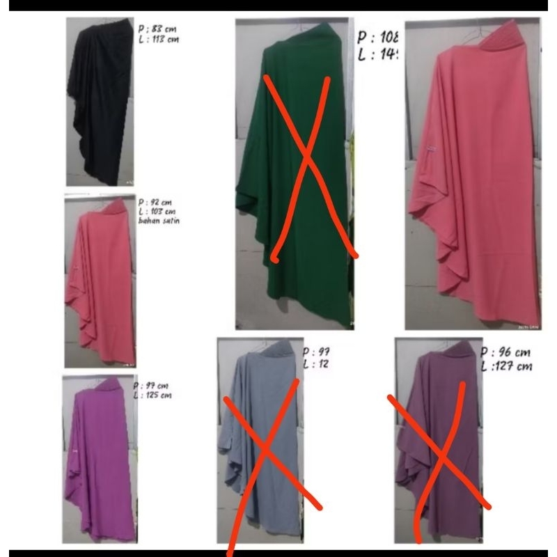 Preloved hijab syar'i