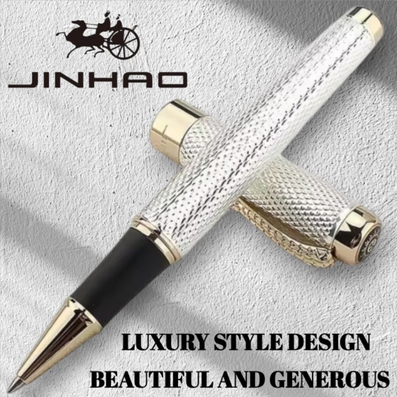 

Pulpen Mewah Luxury JINHAO Roller Ball Sign Pen Mewah Dan Elegan Lengkap Dengan Box
