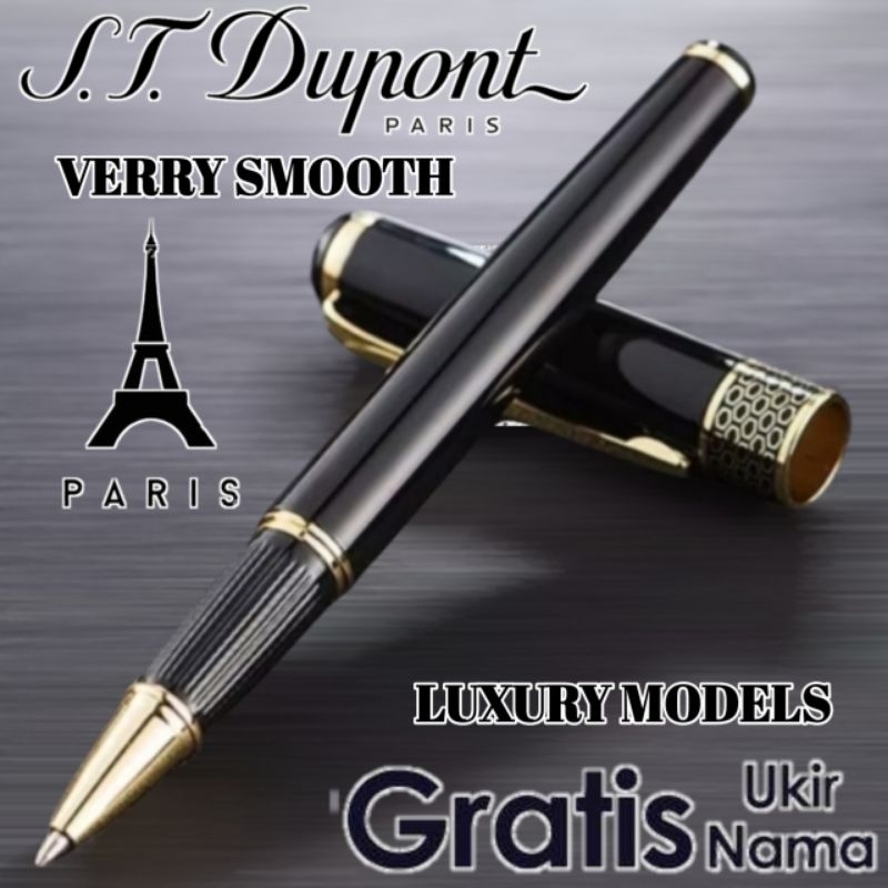 

Ballpoint Mewah Pulpen St Dupont Roller Ball Gratis Grafir Nama Dan Box Exlusive