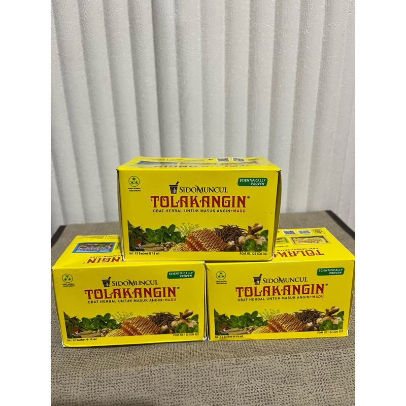

Tolak Angin Cair 1 box isi 12 sachets
