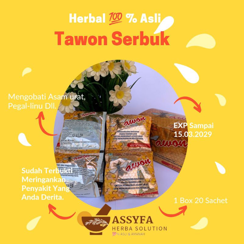 (COD tawon)jamu/serbuk