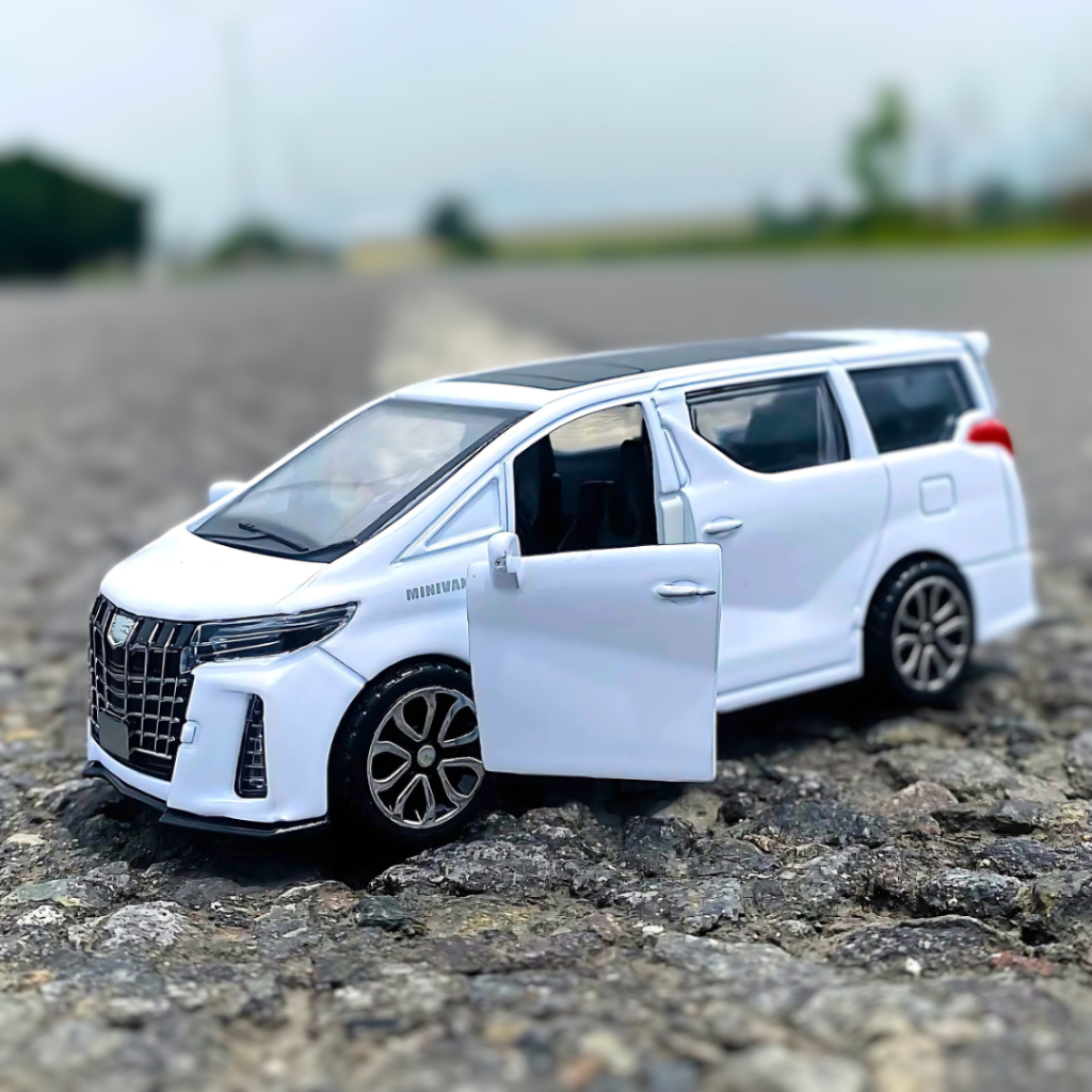 Minivan Mainan Mobil Alphard - Miniatur Mobil