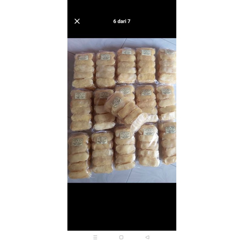 

krepek singkong khas Madura (krepek tette)