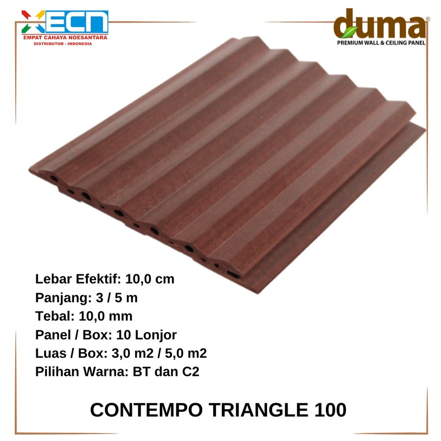 Duma Panel WPC - Contempo Triangle