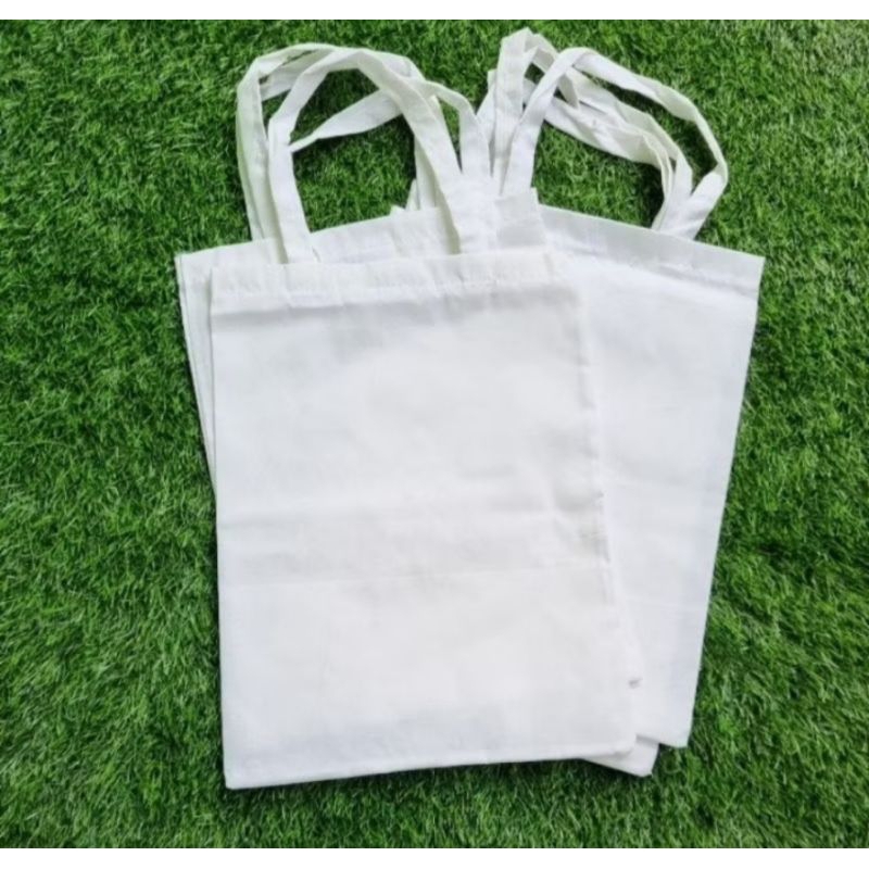 Tote Bag Putih Polos Ukuran 35 x 30 Tote Bag Putih Polos