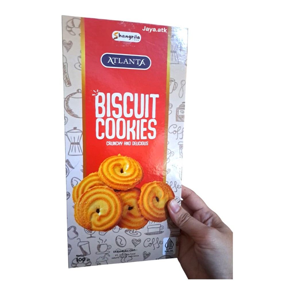 

BISKUIT KUKIS BUTTER COOKIES ATLANTA 100 GRAM BISCUIT COOKIES CRUNCHY