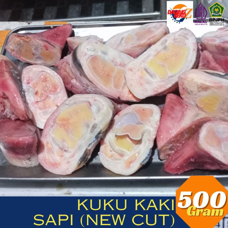 

Kuku Kaki Sapi potong 500gram Halal Frozen