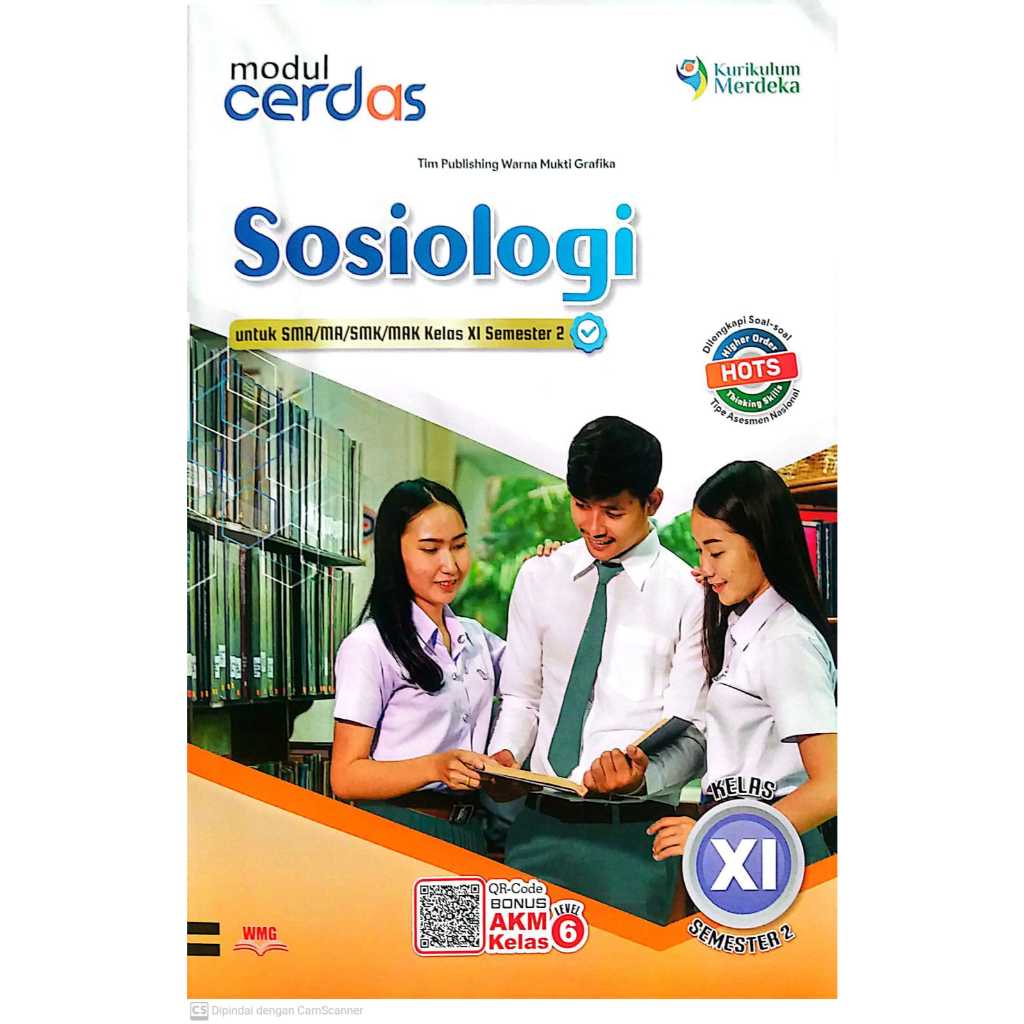 Buku LKS/Modul Cerdas Sosiologi Kelas 11 SMA/SMK/MA Semester 2 Kurikulum Merdeka