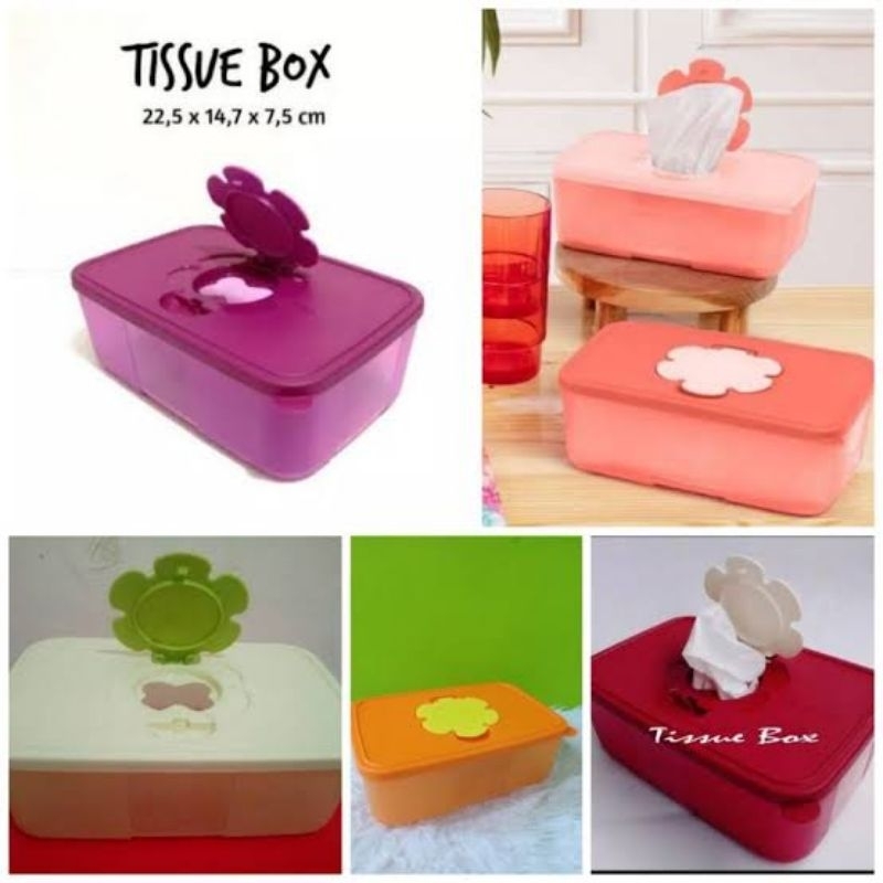 Tupperware Tissue box
