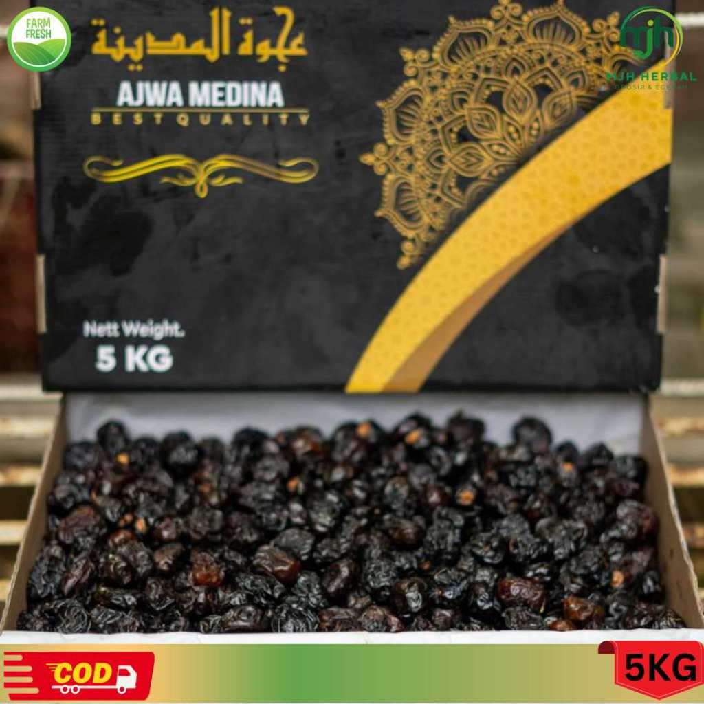 

Kurma Ajwa 5kg MEDINA Harga Grosir Bonus Susu Kambing Milkuma - Manis BEST QUALITY PREMIUM PROMIL