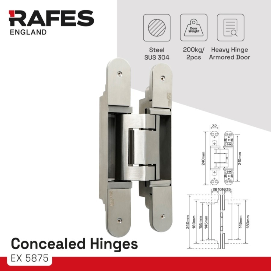 RAFES CONCEALED HINGES ENGSEL CONCEALED