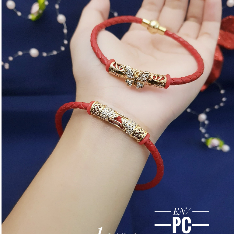 Xuping Gelang Wanita Kulit Merah Ra101
