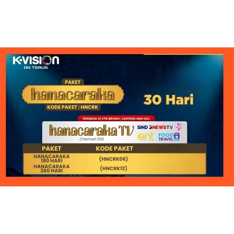 K-vision Paket Hanacaraka