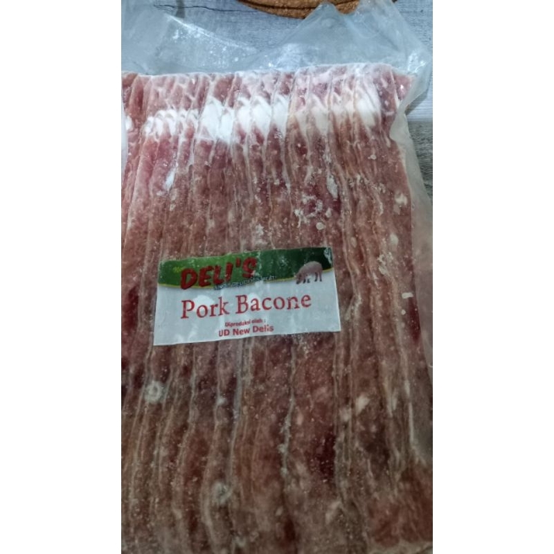 

Deli's Pork Bacon 500 Gr