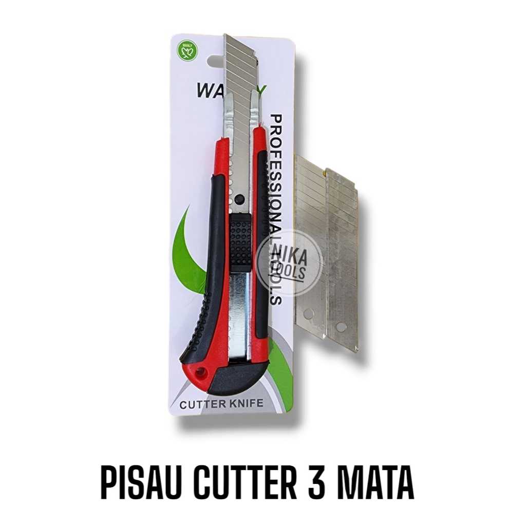 

Pisau Cutter Refill isi 2pcs Knife Gunting Kater