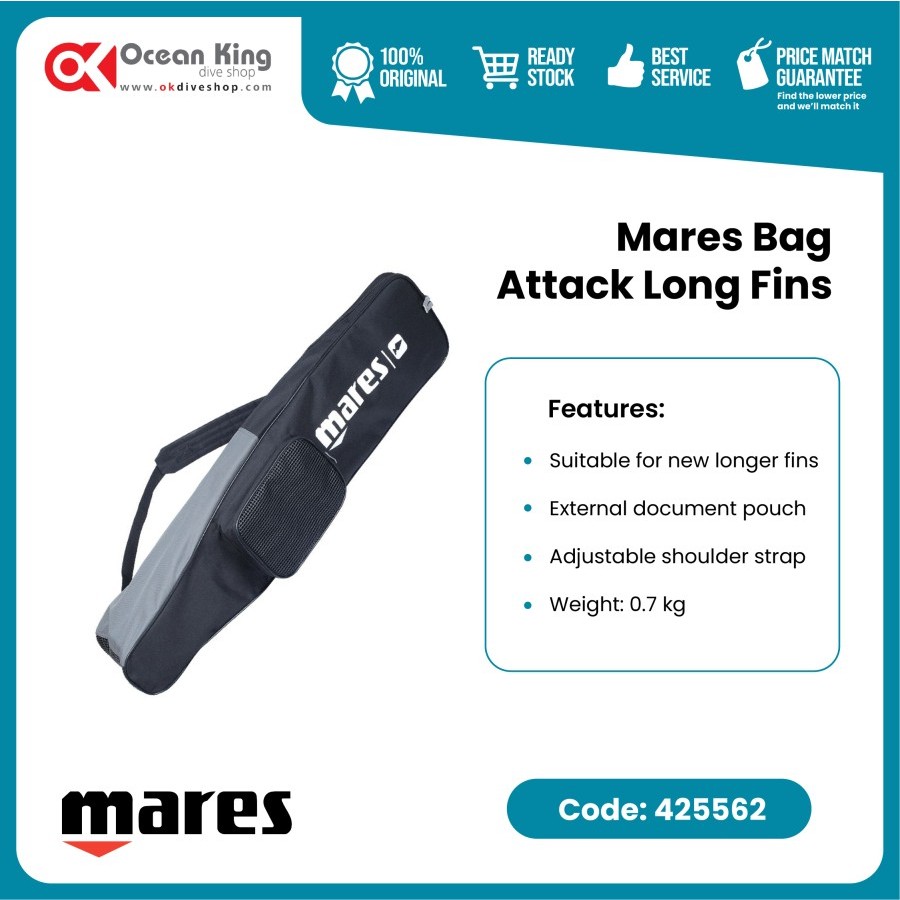 BAG MARES ATTACK LONG FIN