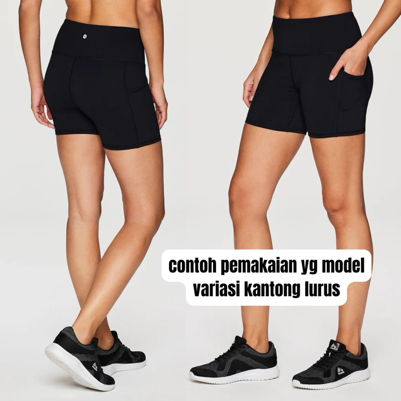 ND4 RBX Supersoft Biker Short Anti Pecah Premium