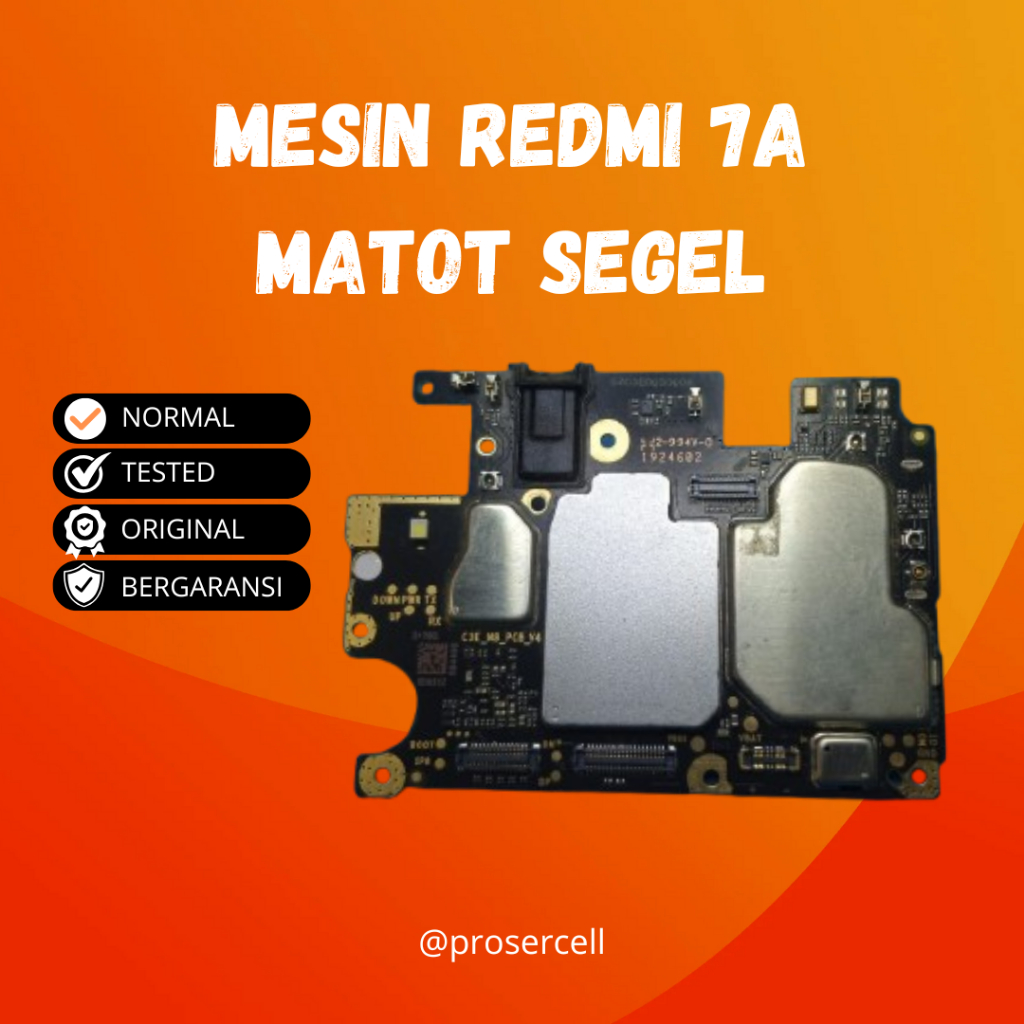 Mesin Redmi 7a Matot perawan Segel