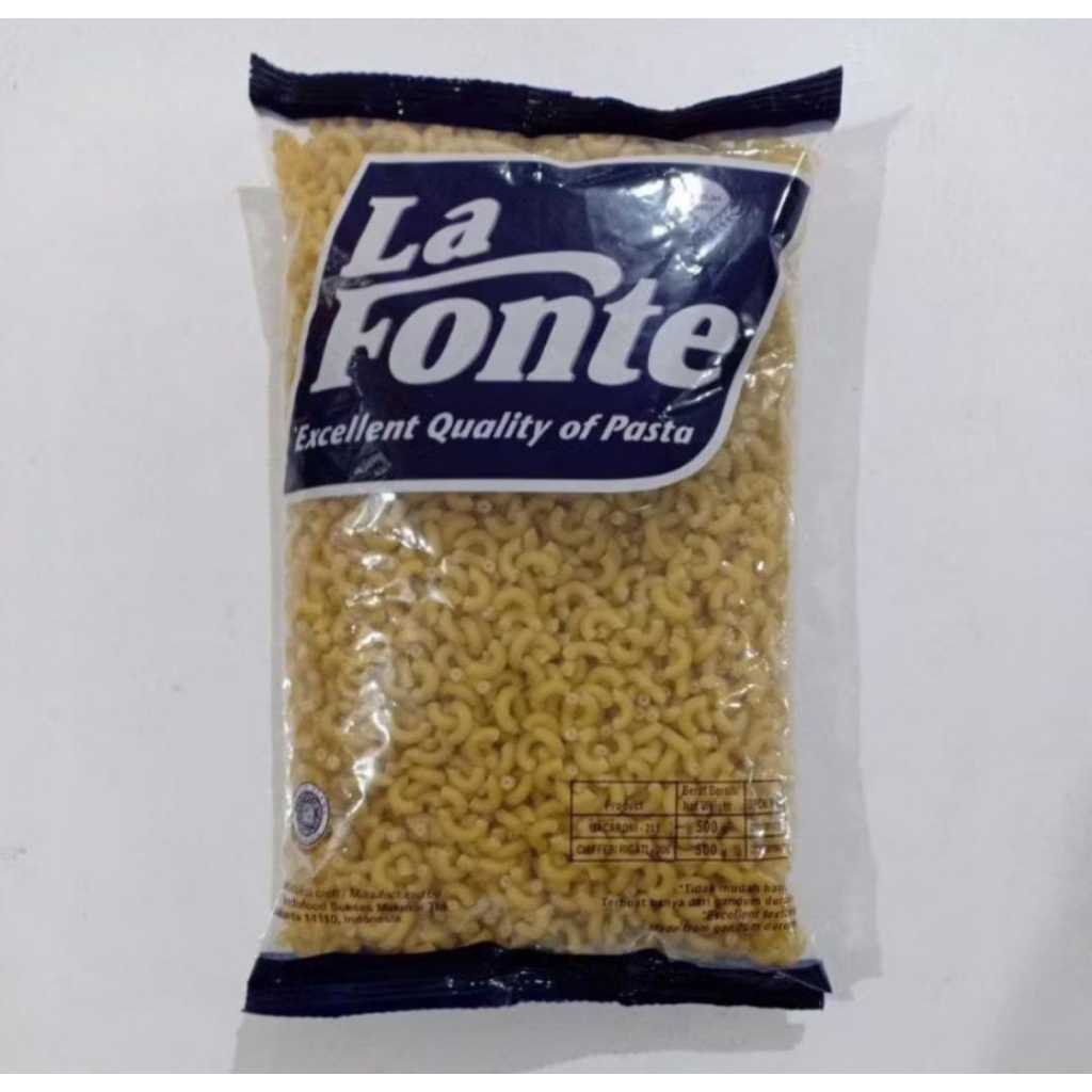 

LAFONTE macaroni gobetti 206 500gr