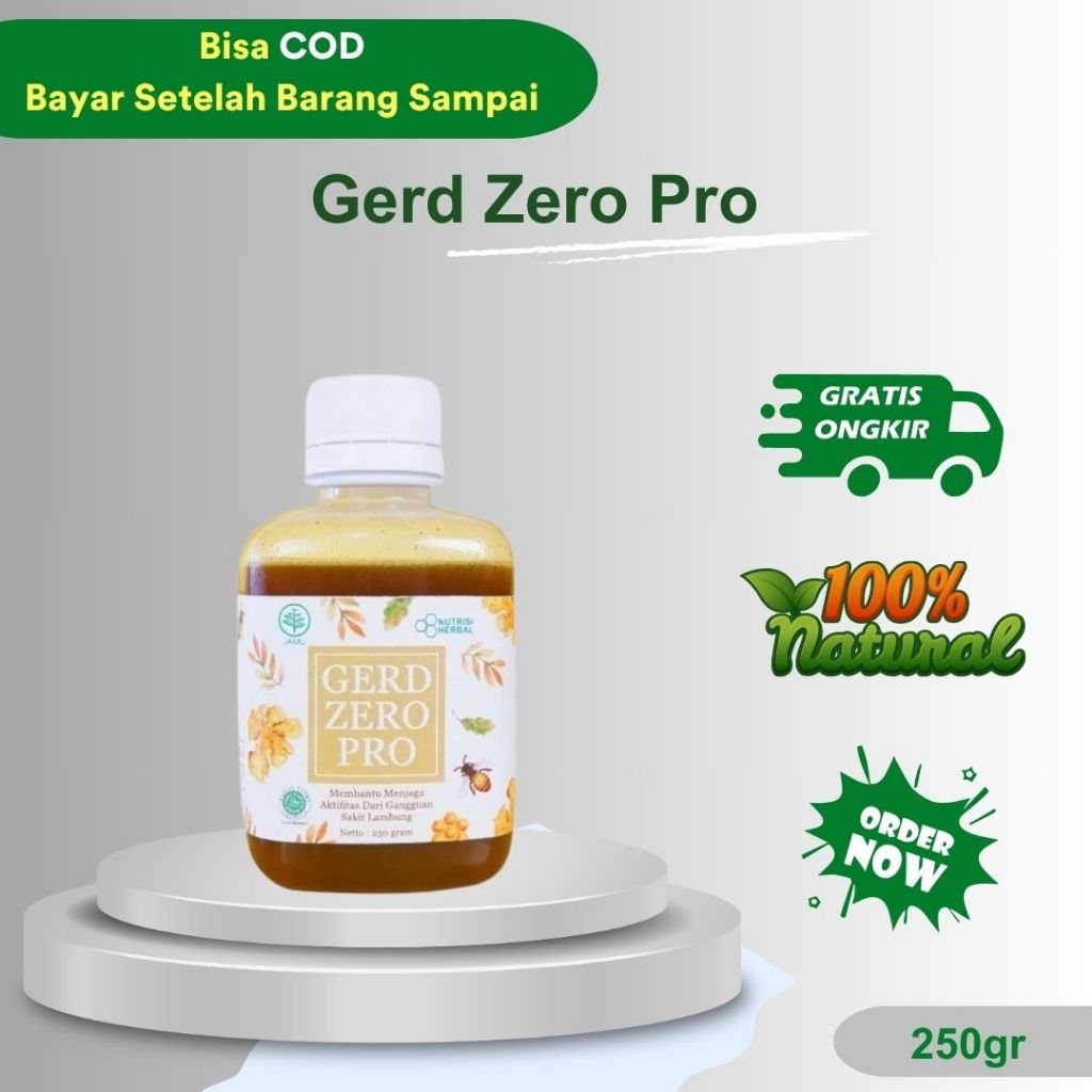 

GERD Zero Pro | Solusi Ampuh untuk Mengatasi Masalah Asam Lambung dan GERD Isi 250gr