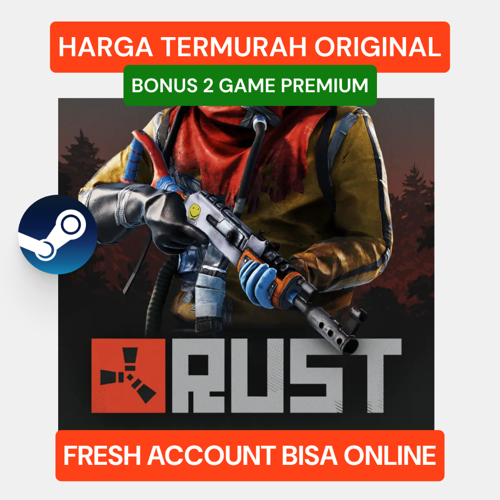 Rust Online Private Original Steam - Game Laptop PC Steam Deck Ayaneo ROG Ally