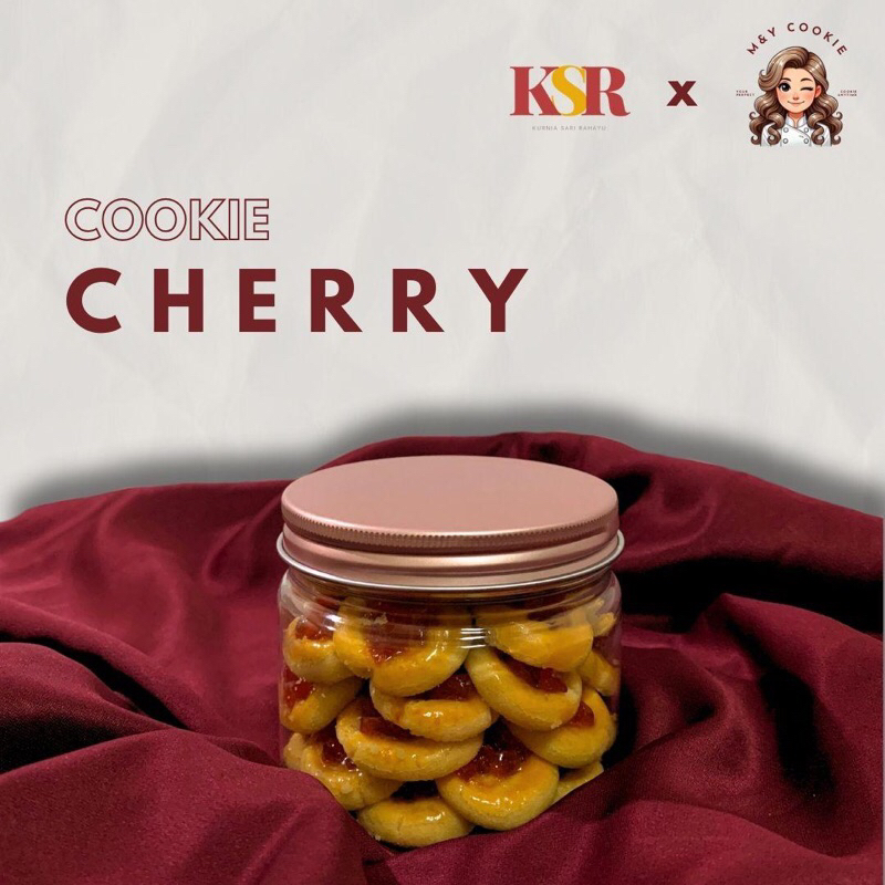 

[KSR X MNYCOOKIE] Cookie Cherry Premium 240gr - pengiriman khusus Bandung