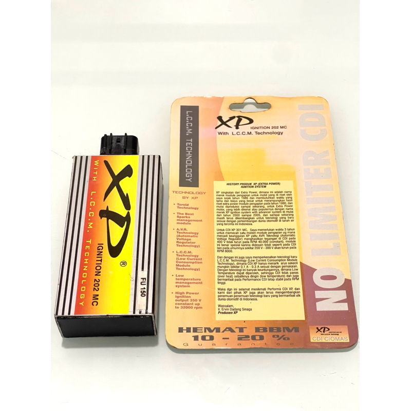 CDI XP IGNITION 202 MC NOZ SUZUKI SATRIA FU 150 OLD NO LIMITER CDI NOZ