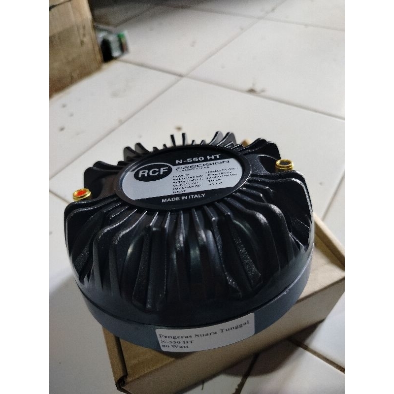 DRIVER TWEETER RCF MODEL DRAT N-550 HT | N550HT RCF