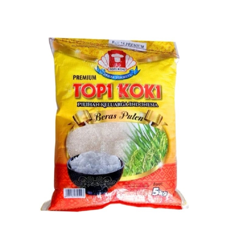 

Topi Koki Beras Premium 5kg