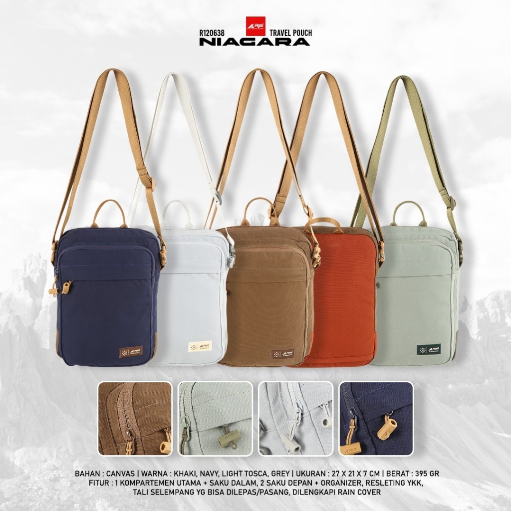 Tas Selempang / Travel Pouch Niagara Arei Outdoorgear