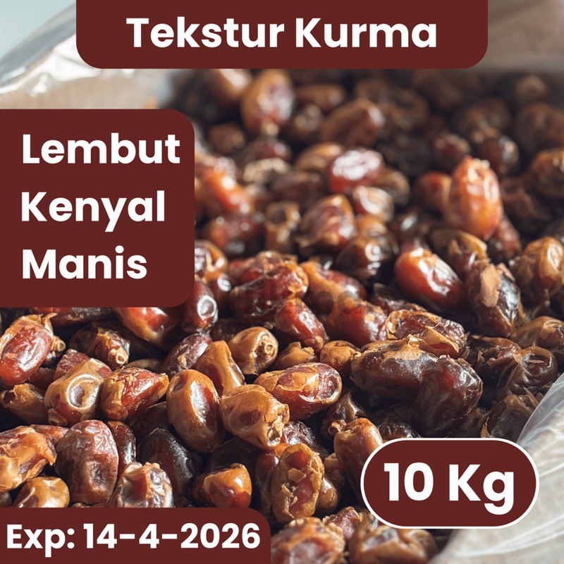 

KURMA KHALAS 10 KG LEMBUT & LEGIT