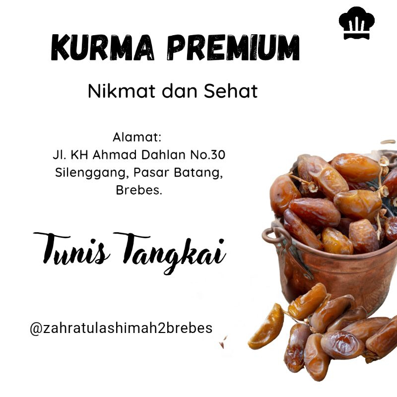 

Kurma Tunis Tangkai 500 gram