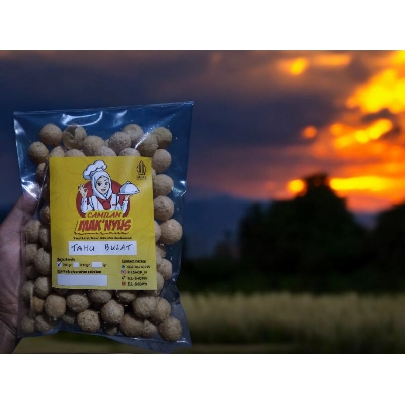 

Maknyus Kerupuk Tahu Bulat