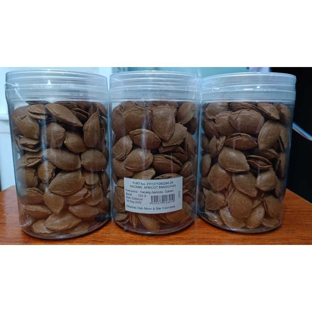 

Kacang Aprikot Panggang 220 Gr
