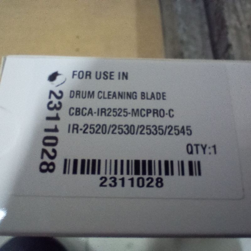 Cleaning Blade IRA 4045/4245/IR 2520 SPAREPART MESIN FOTOCOPY CANON
