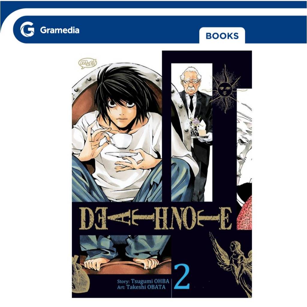 Gramedia GTC- Komik Death Note New Edition Vol 2 (Tsugumi Ohba)