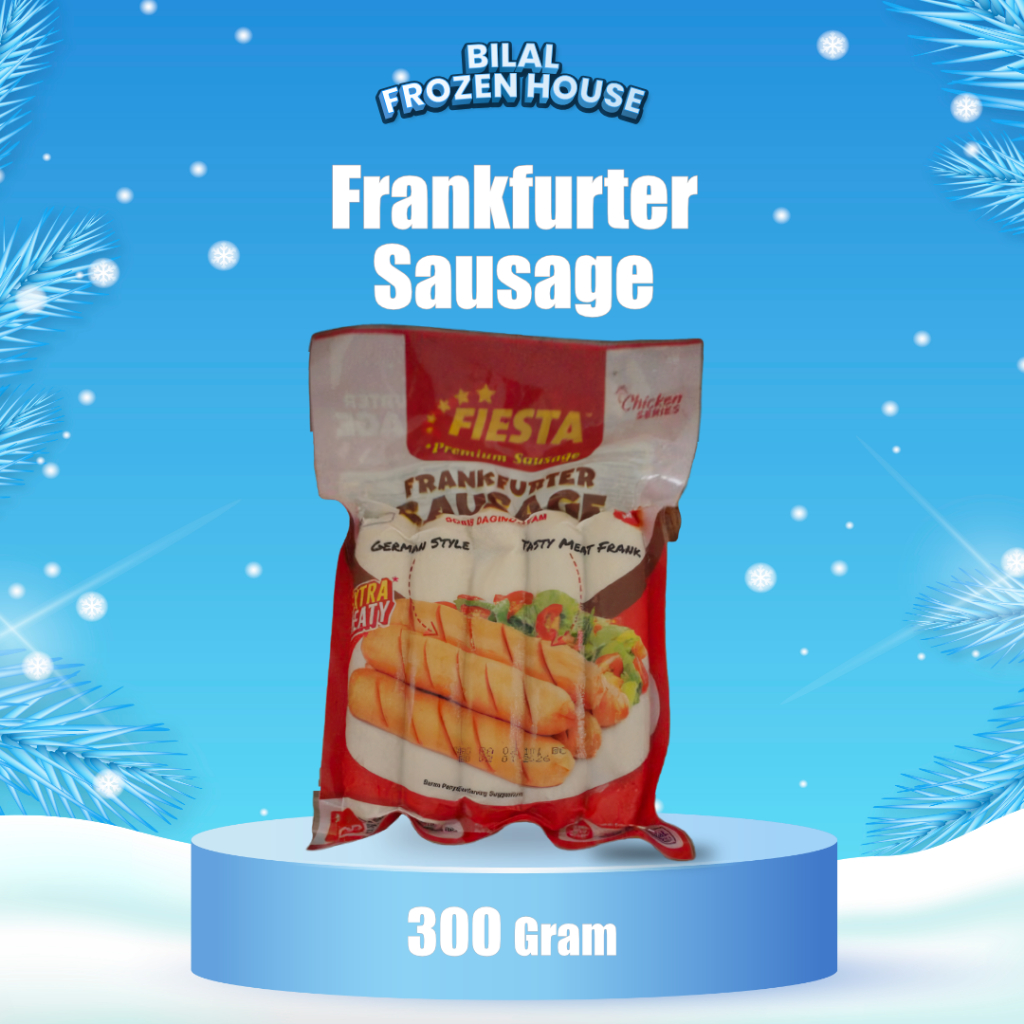 

Fiesta Frankfurter Sausage 300gr - Sosis Daging Ayam