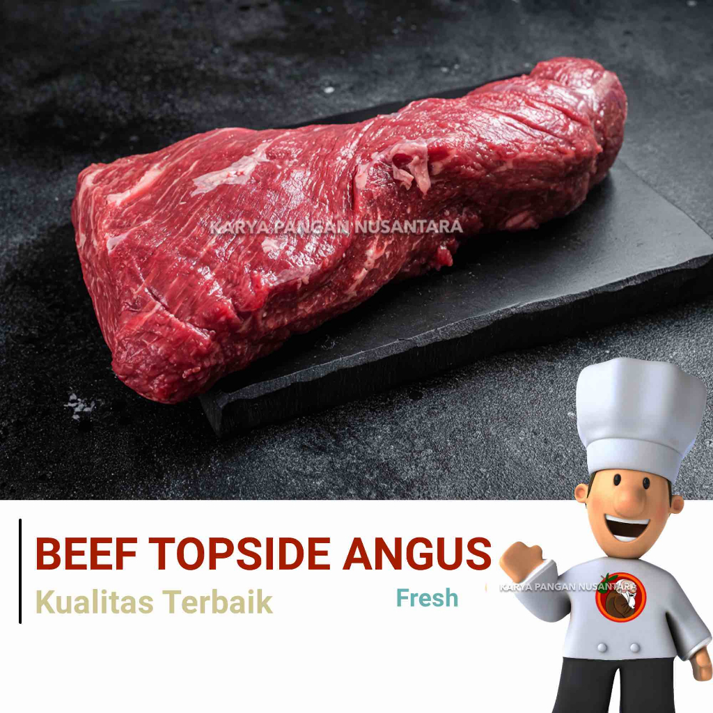 ANGUS BEEF DAGING SAPI BEEF TOPSIDE ANGUS DAGING BEEF ANGUS TOPSIDE