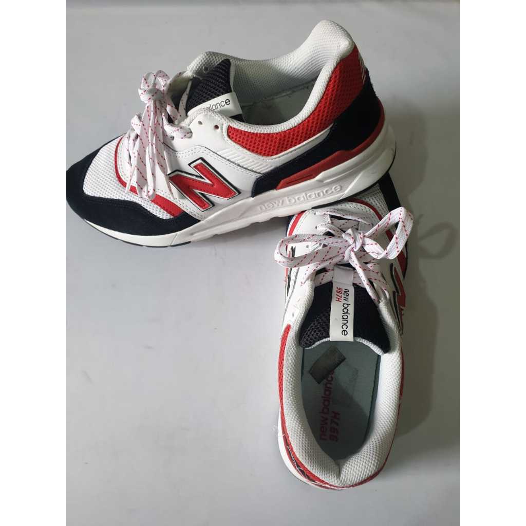 SEPATU NEW BALANCE 997H WHITE BLACK RED