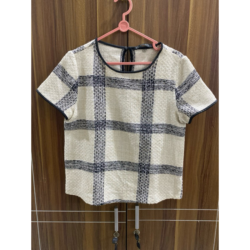Blouse Tweed Zara