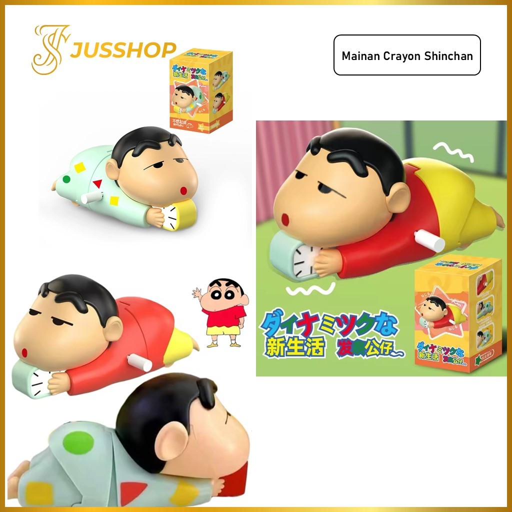 Mainan Crayon Shinchan Gerak Lucu Goyang Pantat Mainan Shinchan Dynamic Life