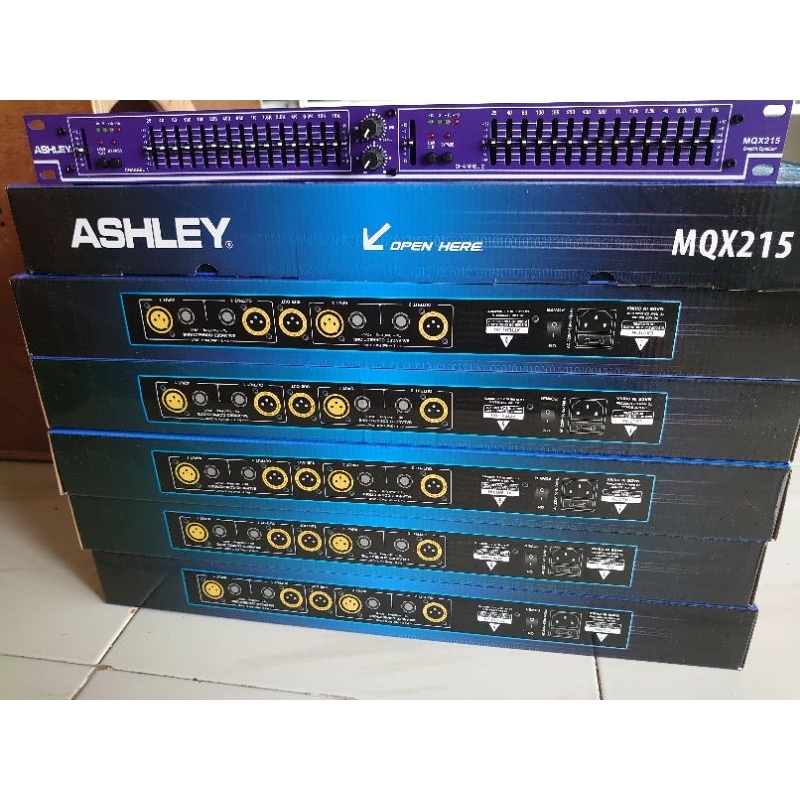 Equaliser Ashley MQX 215