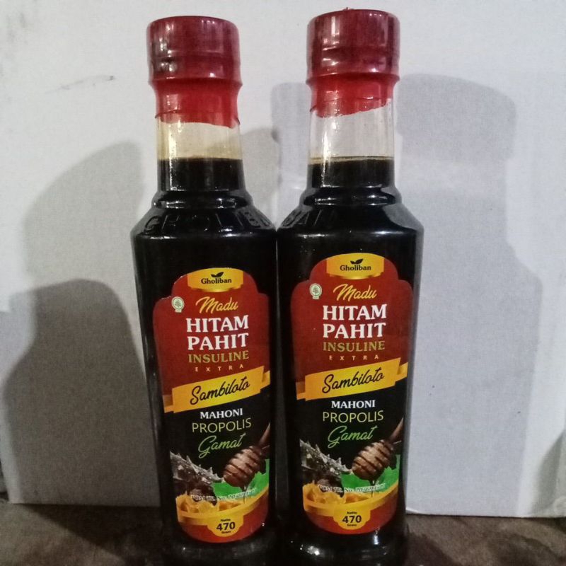 

madu hitam pahit propolis habatussauda oil 390ml